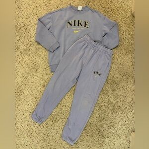 Nike Kids Light Purple Joggers Set
